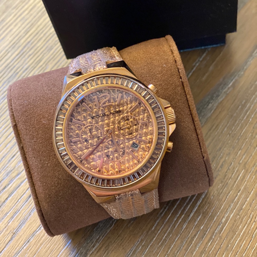Michael Kors Rose gold watch